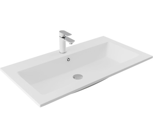 Раковина Aquanet Электра 90 белый матовый