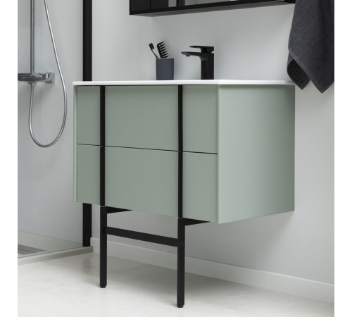 Тумба под раковину Allen Brau Reality 90 1.32006.CGM олива матовый