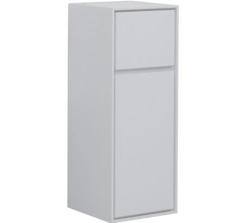 Шкаф-пенал Aquanet Милан 35 белый глянец (малый)