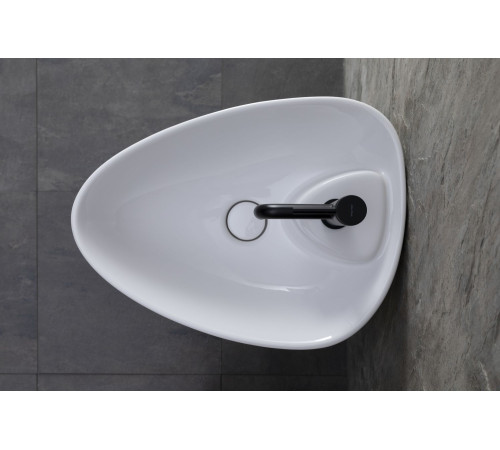 Раковина напольная Allen Brau Infinity 4.21015.20 белый глянец