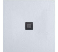 Душевой поддон Allen Brau Priority 90x80 8.31001-21 белый камень