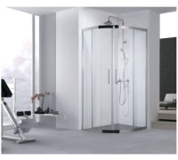 Душевой уголок Aquanet Delta NPE2142 100x100, R550, прозрачное стекло