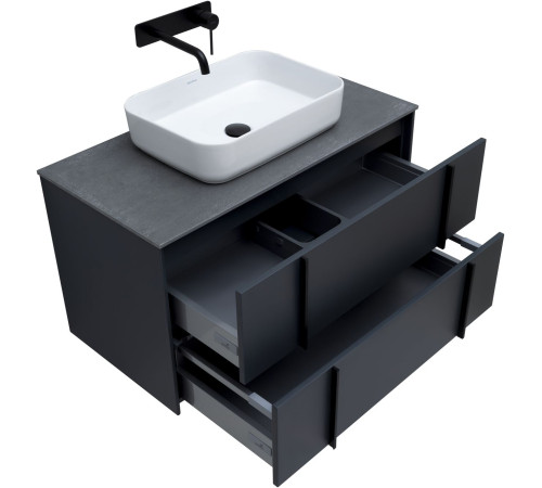 Тумба под раковину Allen Brau Reality 90 1.32006.AM антрацит матовый