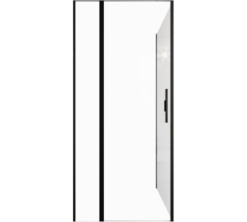 Душевой уголок Allen Brau Priority 90x100 3.31027.BBA + 3.31048.BBA черный браш