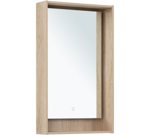 Зеркало Aquanet Милан 50 дуб светлый