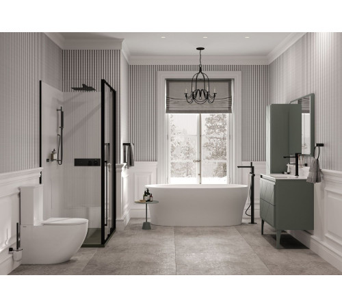 Смеситель для ванны Allen Brau Liberty 5.33012-00 (с внутренней частью) хром