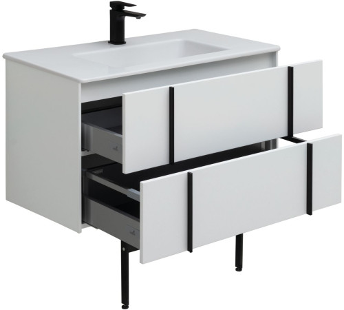 Тумба под раковину Allen Brau Reality 90 1.32006.WM белый матовый