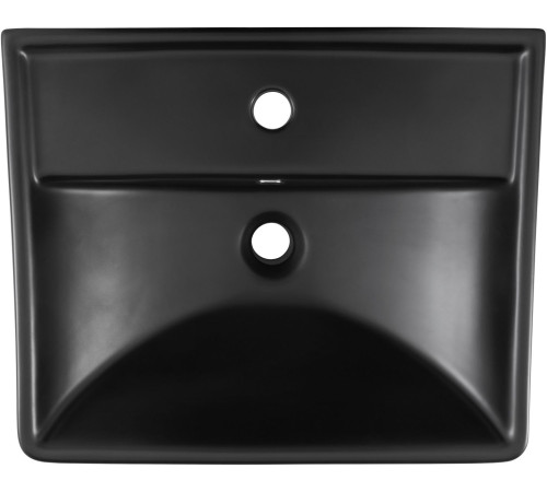 Раковина Aquanet Ирис 50 черная матовая