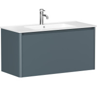 Тумба под раковину Allen Brau Gravity 100 1.370014.BGM синий матовый