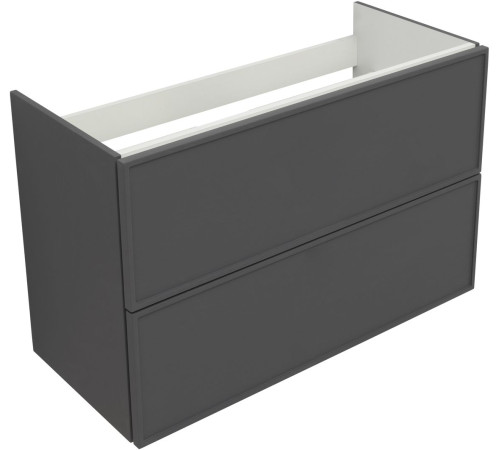 Тумба под раковину Aquanet Арт 100 ясень графит