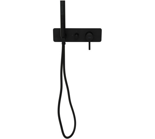 Смеситель для душа Allen Brau Priority 5.31009-31 (с внутренней частью, 2 хода) черный матовый