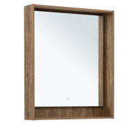 Зеркало Aquanet Милан 70 дуб рустикальный