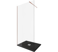 Душевая перегородка Allen Brau Infinity 1 100 3.21017.60 медь браш