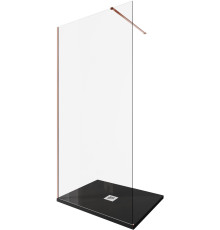 Душевая перегородка Allen Brau Infinity 1 100 3.21017.60 медь браш