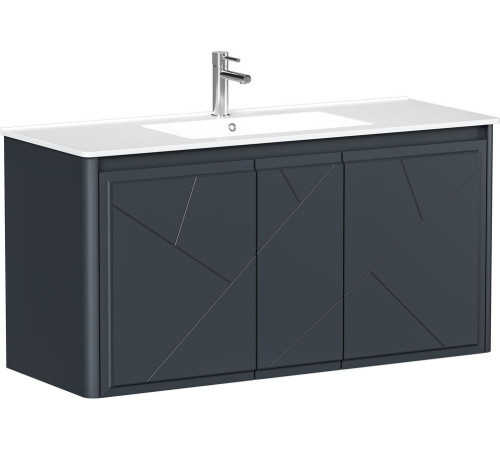 Тумба под раковину Allen Brau Paris 120 1.360004.AM антрацит матовый