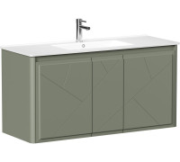 Тумба под раковину Allen Brau Paris 120 1.360004.CGM олива матовый