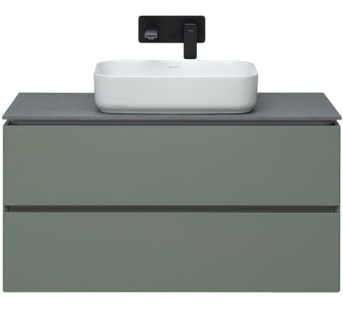 Тумба под раковину Allen Brau Infinity 100 1.21003.CGM олива матовый