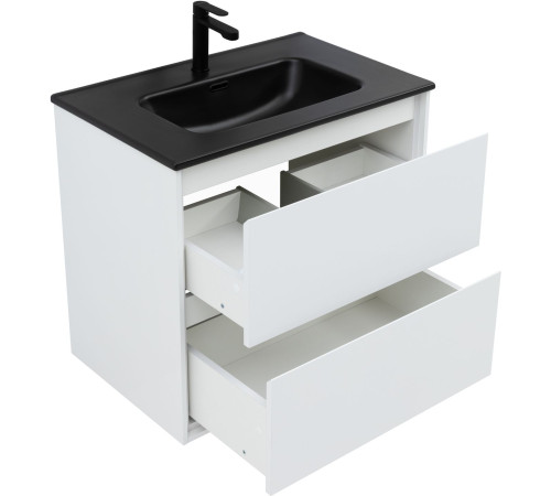 Тумба под раковину Aquanet Милан 70 белый глянец