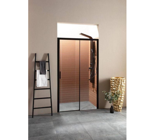 Душевая дверь Aquanet Pleasure AE60-N-150H200U-BT 150, прозрачное стекло