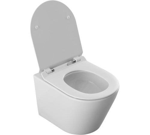 Унитаз подвесной Aquanet Atago W Short Tornado белый