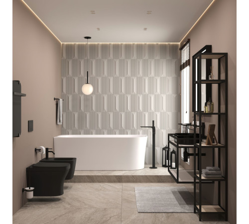 Консоль под раковину Allen Brau Liberty 75 1.33001.BB черный браш