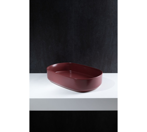 Раковина накладная Allen Brau Fantasy 55 4.11022.BD бордо