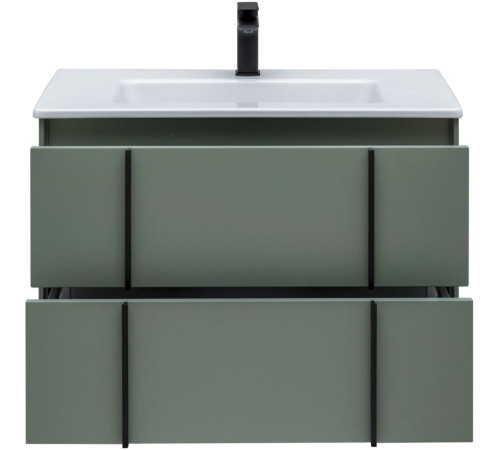 Тумба под раковину Allen Brau Reality 80 1.32005.CGM олива матовый
