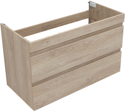 Тумба под раковину Aquanet Нота New 100 дуб светлый