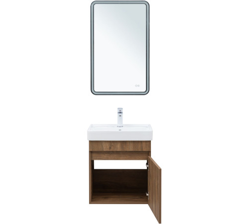 Тумба под раковину Aquanet Оптима 50 дуб рустикальный