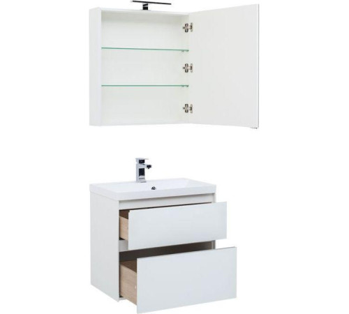 Мебель для ванной Aquanet Гласс 70 белый