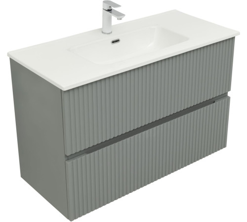 Тумба под раковину Aquanet Джейн 100 мисти грин