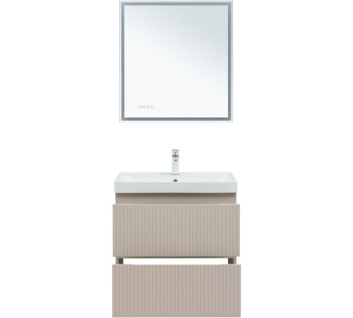 Тумба под раковину Aquanet Джейн (Flat) 70 бежевый
