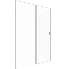 Душевой уголок Allen Brau Priority 140x100 3.31035.BA + 3.31047.BA серебро браш