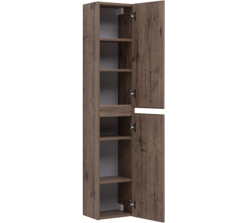 Шкаф-пенал Aquanet Нота New 30 дуб веллингтон табак