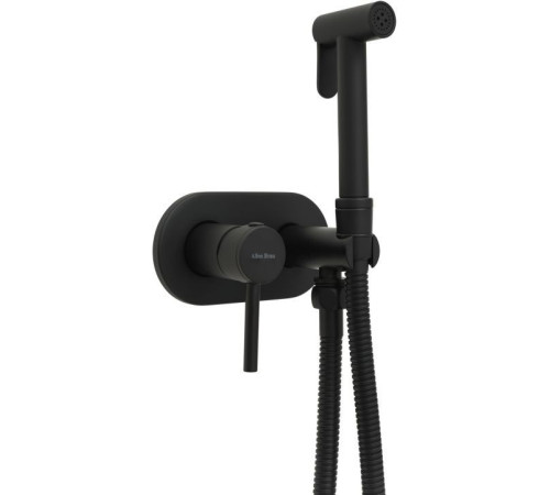 Смеситель с гигиеническим душем Allen Brau Priority 5.31005-31 (с внутренней частью) черный матовый