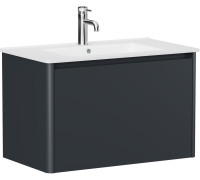 Тумба под раковину Allen Brau Gravity 80 1.370013.AM антрацит матовый