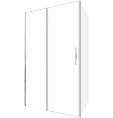 Душевой уголок Allen Brau Priority 120x80 3.31008.BA + 3.31014.BA серебро браш