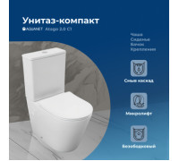 Чаша напольного унитаза Aquanet Rimless Atago 2.0 C1 LX-2904