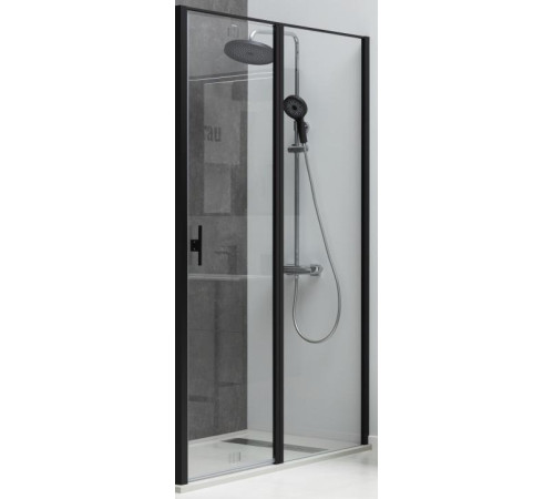 Душевая дверь Allen Brau Priority 90 3.31027.BBA черный браш