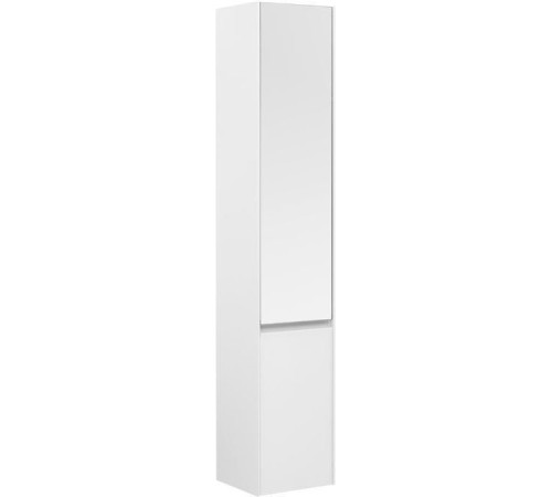 Шкаф-пенал Aquanet Гласс 35 белый