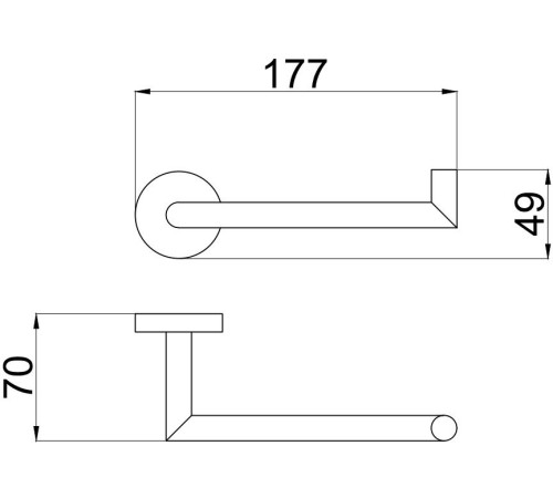 Держатель туалетной бумаги Allen Brau Priority 6.31007-GB золото