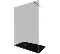 Душевая перегородка Allen Brau Infinity 1 140 3.21030.60.T медь браш