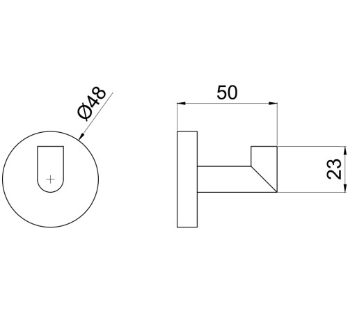 Крючок Allen Brau Priority 6.31001-MG графит браш