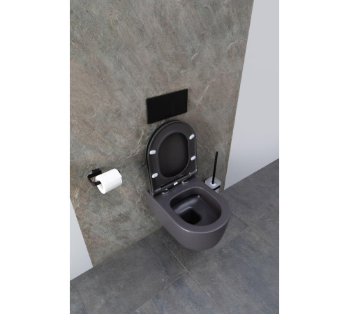 Чаша подвесного унитаза Allen Brau Priority 4.31002.AN антрацит