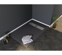 Душевой поддон Aquanet Delight 120х80 черный