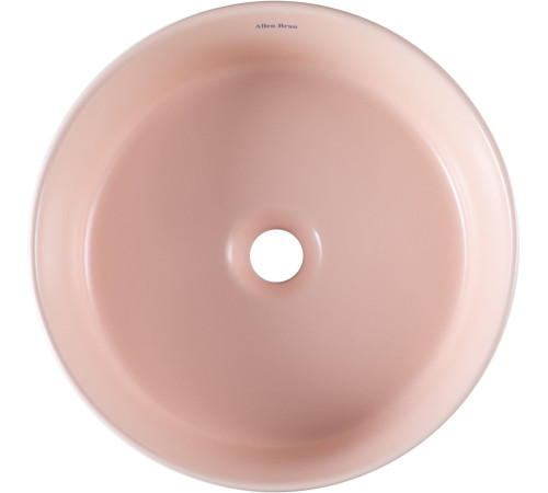 Раковина накладная Allen Brau Fantasy Romb 36 4.11033.SM розовый