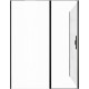 Душевой уголок Allen Brau Priority 160x80 3.31039.BBA + 3.31042.BBA черный браш