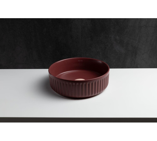 Раковина накладная Allen Brau Fantasy Line 36 4.11032.BD бордо