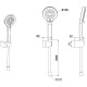 Душевой гарнитур Allen Brau Eclipse 5.E1005-00 хром