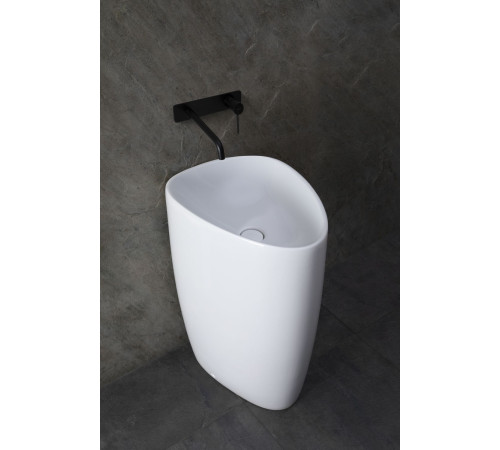 Раковина напольная Allen Brau Infinity 4.21016.20 белый глянец